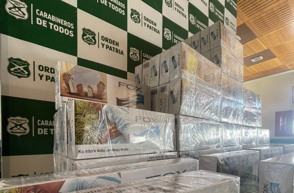 Cuatro detenidos por contrabando: trasladaban más de mil cajetillas de cigarrillos por la Ruta 5 hacia Coquimbo