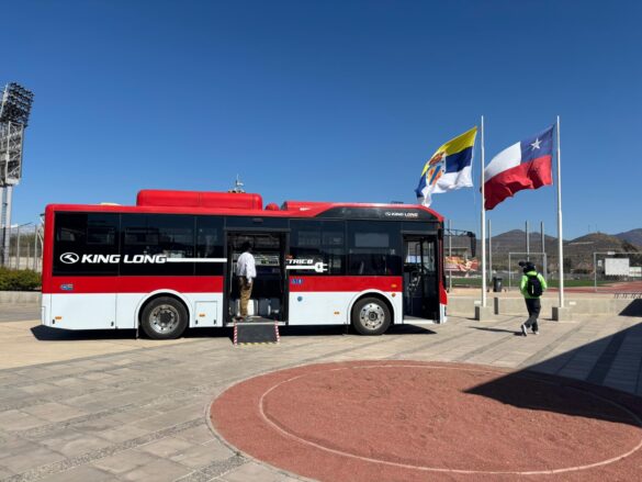 Exitosas jornadas de prueba cumplieron los buses eléctricos en la comuna de Ovalle