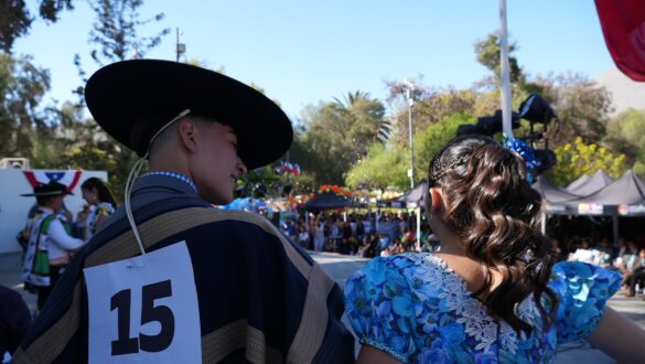 La Serena y Combarbalá se coronan en la 45ª Muestra Regional de Cueca Escolar en Vicuña