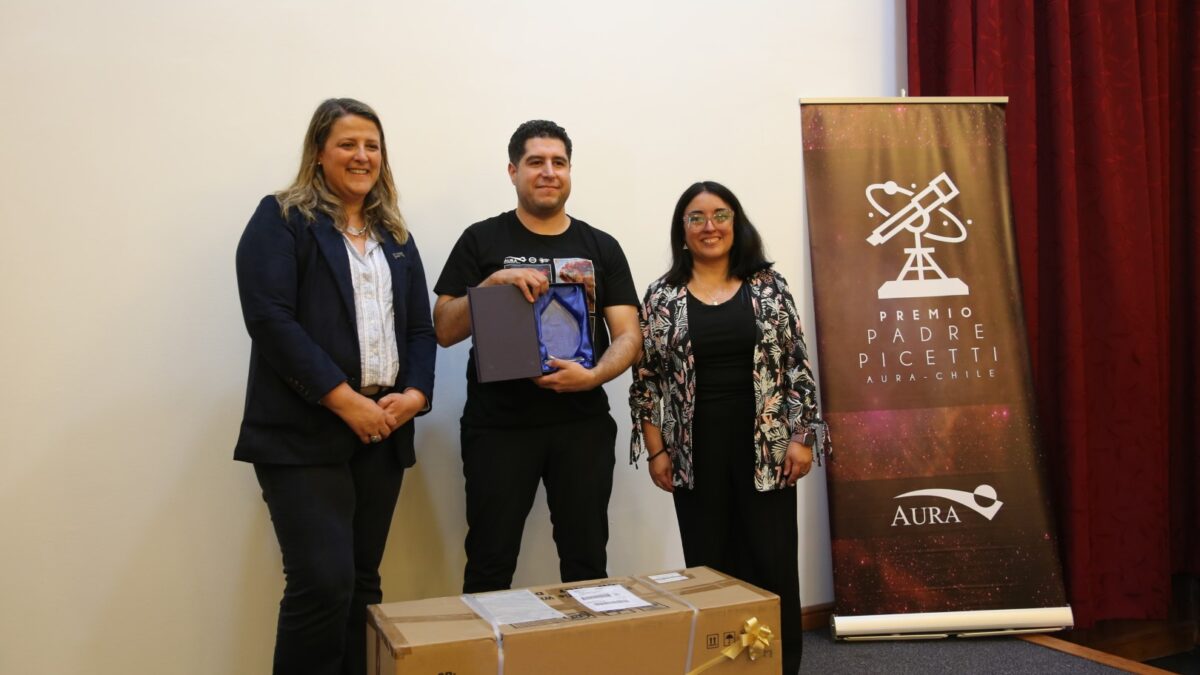 AURA celebró el Día de la Astronomía junto a la Ministra de Ciencia con la entrega del Premio AURA-Padre Picetti